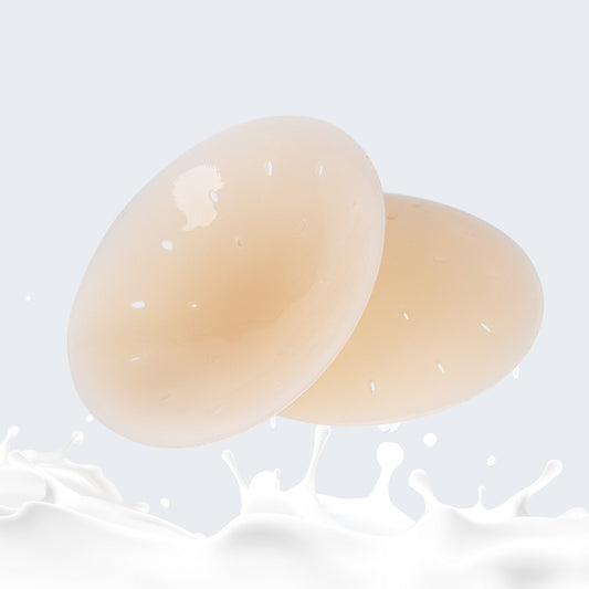 Ultra-Adhesive Silicone Nipple Covers – Breathable Perforated Design, Glue-Free Reusable Pasties for Women