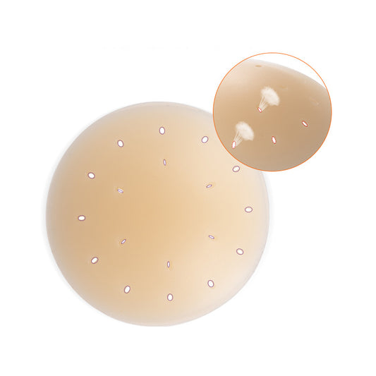 Ultra-Adhesive Silicone Nipple Covers – Breathable Perforated Design, Glue-Free Reusable Pasties for Women